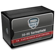 MFS 30-06 SPFLD 168 GR. Soft Point - Box of 20