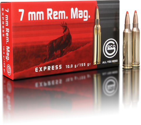 7 mm REM Mag 155 GR. Express Tip - Box of 20